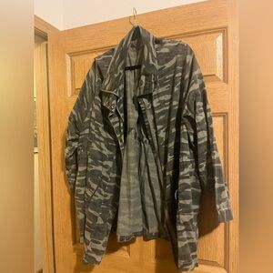 Vintage torrid camo jacket